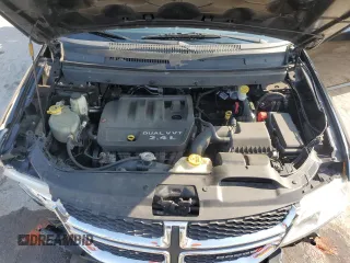 2015 Dodge Journey American Value with VIN 3C4PDCAB1FT583419, listed as a Copart auction lot 55968285 with 253,026 mi miles and Salvage Title. Bid and sale history available at DreamBid. Image 12.
