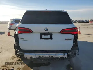 2020 BMW X5 M50i with VIN 5UXJU4C01LLE45993, listed as a Copart auction lot 88904235 with 64,841 mi miles and Salvage Title. Bid and sale history available at DreamBid. Image 6.