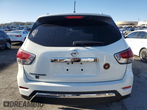 2016 Nissan Pathfinder S with VIN 5N1AR2MN5GC665783, listed as a Copart auction lot 49469725 with 99,647 mi miles and Salvage title. Bid and sale history available at DreamBid. Image 6.