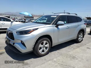 2022 Toyota Highlander LE with VIN 5TDZZRAH0NS094133, listed as a Copart auction lot 63332505 with 36,654 mi miles and Salvage title. Bid and sale history available at DreamBid. Image 1.