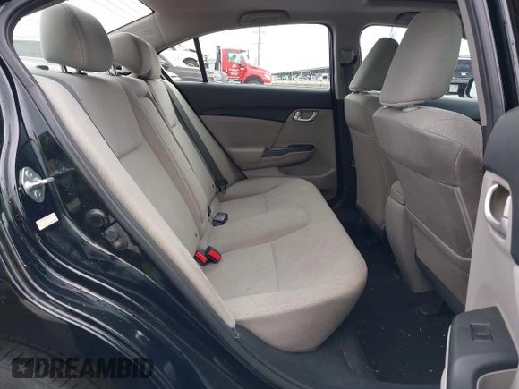2013 Honda Civic EX with VIN 19XFB2F89DE224703, listed as a IAAI auction lot 41969930 with 109,009 mi miles and . Bid and sale history available at DreamBid. Image 8.