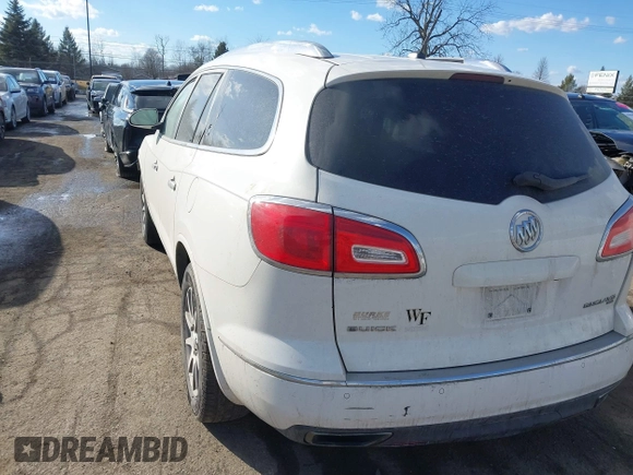 2015 Buick Enclave Leather with VIN 5GAKVBKD7FJ162413, listed as a IAAI auction lot 41625719 with 211,516 mi miles and . Bid and sale history available at carsss.com. Image 3.