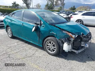 2018 Toyota Prius Two z VIN JTDKBRFU1J3586211, wystawiony jako IAAI lot #41949973 z przebiegiem 78 972 mil mil oraz . Historia ofert i sprzedaży dostępna na DreamBid. Obrazek 1.