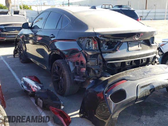 2018 BMW X6 sDrive35i with VIN 5UXKU0C56J0G81014, listed as a Copart auction lot 58932340 with 41,045 mi miles. Bid and sale history available at carsss.com. Image 3.