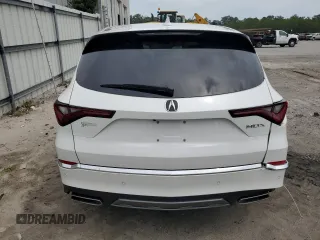 2025 Acura MDX Technology with VIN 5J8YD9H42SL002323, listed as a Copart auction lot 58793985 with 11,133 mi miles and Salvage title. Bid and sale history available at DreamBid. Image 6.