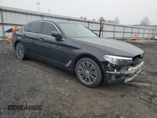 2018 BMW 5 Series 530i xDrive with VIN WBAJA7C59JG908065, listed as a Copart auction lot 84892164 with 468 mi miles and Salvage Title. Bid and sale history available at carsss.com. Image 4.