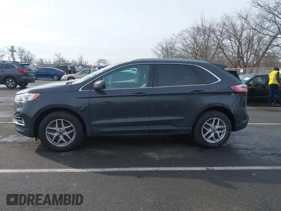 2021 Ford Edge SEL with VIN 2FMPK4J91MBA43484, listed as a IAAI auction lot 41457795 with 62,556 mi miles. Bid and sale history available at carsss.com. Image 14.
