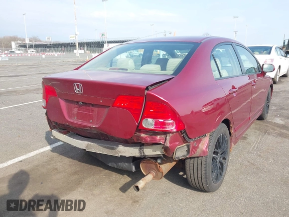 2007 Honda Civic Sdn LX with VIN 2HGFA16567H507833, listed as a IAAI auction lot 41914426 with 143,686 mi miles. Bid and sale history available at carsss.com. Image 6.