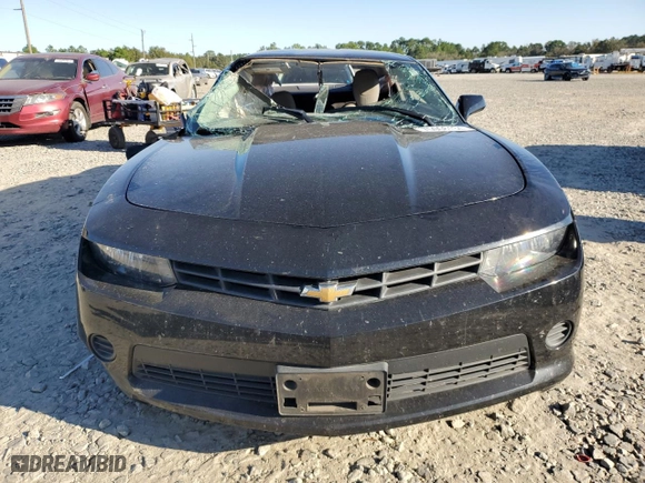 2015 Chevrolet Camaro LS with VIN 2G1FB1E35F9307829, listed as a Copart auction lot 75068134 with 118,458 mi miles and Salvage Title. Bid and sale history available at carsss.com. Image 5.