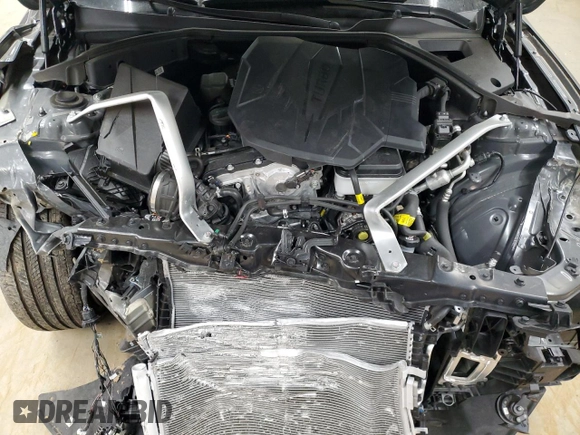 2024 Genesis G70 2.5T with VIN KMTG34SC4RU142461, listed as a Copart auction lot 83455334 with 17,676 mi miles and Salvage Title. Bid and sale history available at carsss.com. Image 11.