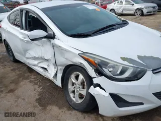 2015 Hyundai Elantra SE with VIN 5NPDH4AE4FH591540, listed as a IAAI auction lot 41822435 with 83,083 mi miles. Bid and sale history available at carsss.com. Image 6.