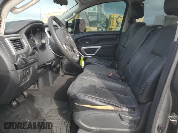 2016 Nissan Titan S with VIN 1N6BA1F14GN517646, listed as a Copart auction lot 55381575 with 147,654 mi miles and Salvage title. Bid and sale history available at DreamBid. Image 7.