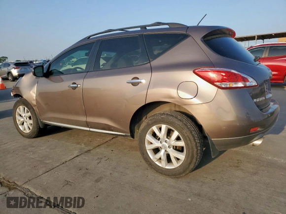 2014 Nissan Murano SL with VIN JN8AZ1MU4EW421192, listed as a Copart auction lot 51230985 with 184,278 mi miles and Salvage Title. Bid and sale history available at carsss.com. Image 2.