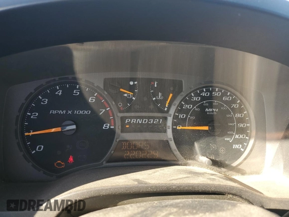 2006 GMC Canyon SLE Z85 with VIN 1GTCS196968278863, listed as a Copart auction lot 46755905 with 220,229 mi miles and Salvage Title. Bid and sale history available at carsss.com. Image 9.