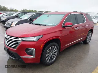 2023 Chevrolet Traverse Premier with VIN 1GNERKKW2PJ106602, listed as a IAAI auction lot 41890535 with 34,650 mi miles and . Bid and sale history available at DreamBid. Image 2.