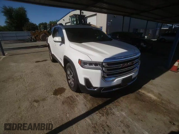 2020 GMC Acadia SLT with VIN 1GKKNULS4LZ165889, listed as a Copart auction lot 63130585 with 39,254 mi miles and Salvage title. Bid and sale history available at DreamBid. Image 14.