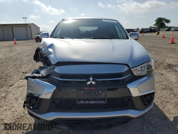 2018 Mitsubishi Outlander ES with VIN JA4AP3AU4JU018167, listed as a Copart auction lot 53749245 with 106,273 mi miles and Salvage title. Bid and sale history available at DreamBid. Image 5.