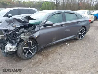 2019 Honda Accord Sedan Sport 1.5T with VIN 1HGCV1F31KA069834, listed as a IAAI auction lot 41914021 with 124,914 mi miles. Bid and sale history available at carsss.com. Image 17.
