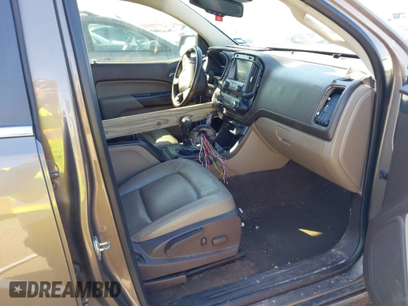 2015 GMC Canyon 2WD SLT with VIN 1GTG5CE33F1217775, listed as a IAAI auction lot 41485677 with 1 mi miles. Bid and sale history available at carsss.com. Image 5.
