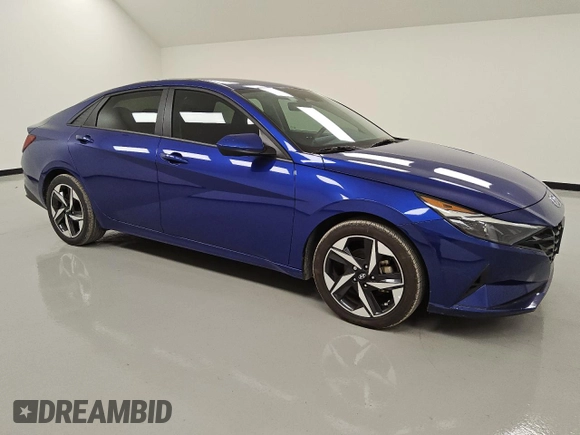 2023 Hyundai Elantra SEL with VIN KMHLS4AG0PU442690, listed as a Copart auction lot 47828965 with 37,940 mi miles and Clean Title. Bid and sale history available at DreamBid. Image 4.