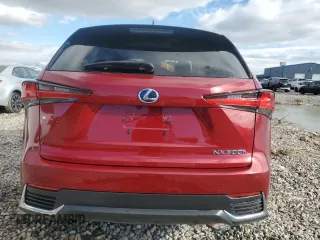 2020 Lexus NX with VIN JTJGJRDZ0L2143996, listed as a Copart auction lot 87661585 with 47,307 mi miles and Salvage Title. Bid and sale history available at carsss.com. Image 6.