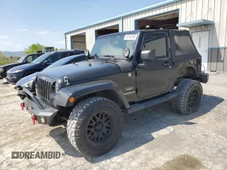 2011 Jeep Wrangler Sahara with VIN 1J4AA5D14BL542912, listed as a Copart auction lot 65158784 with 122,795 mi miles and Salvage Title. Bid and sale history available at carsss.com. Image 1.