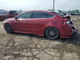 2013 Ford Fusion Titanium with VIN 3FA6P0D95DR100539, listed as a Copart auction lot 59231244 with 92,495 mi miles and Salvage Title. Bid and sale history available at carsss.com. Image 2.