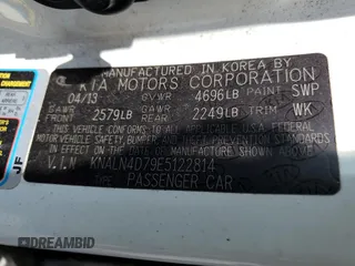 2014 Kia Cadenza Premium z VIN KNALN4D79E5122814, wystawiony jako Copart lot #58308915 z przebiegiem 172 038 mil mil oraz Tytuł czysty. Historia ofert i sprzedaży dostępna na DreamBid. Obrazek 12.