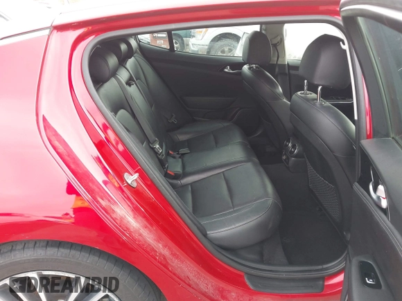2019 Kia Stinger with VIN KNAE15LA1K6056093, listed as a IAAI auction lot 41620911 with 99,295 mi miles and . Bid and sale history available at DreamBid. Image 8.