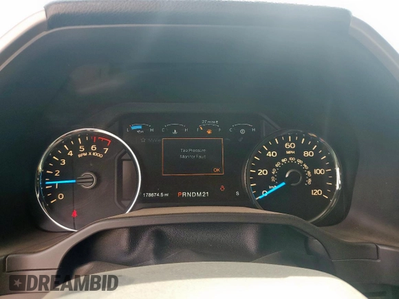 2015 Ford F-150 XLT with VIN 1FTEW1EG5FKE59408, listed as a Copart auction lot 51052595 with 178,674 mi miles and Salvage Title. Bid and sale history available at carsss.com. Image 9.