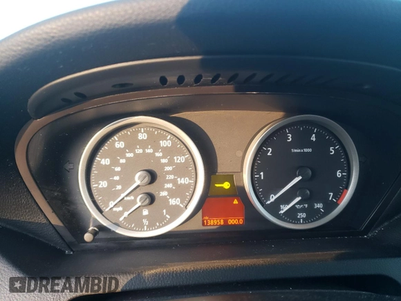 2006 BMW 6 Series 650Ci with VIN WBAEH13466CR51083, listed as a Copart auction lot 88897625 with 138,958 mi miles and Salvage Title. Bid and sale history available at carsss.com. Image 9.