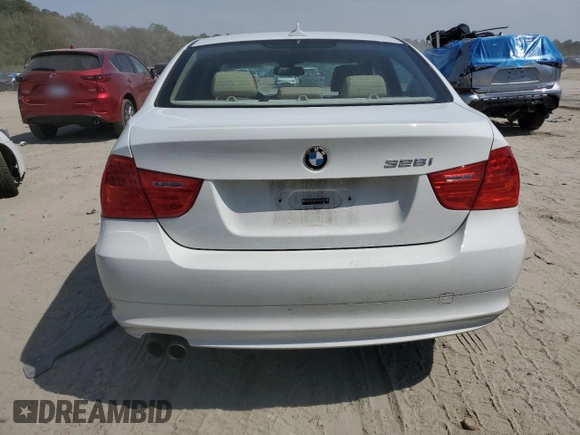 2011 BMW 3 Series 328i xDrive with VIN WBAPK5G57BNN32047, listed as a Copart auction lot 54151335 with 108,313 mi miles and Salvage Title. Bid and sale history available at DreamBid. Image 6.