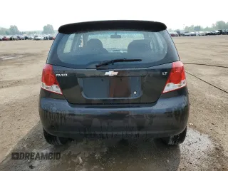 2007 Chevrolet Aveo LT z VIN KL1TG65627B699713, wystawiony jako Copart lot #59269135 z przebiegiem 201 659 mil mil oraz Czysty tytuł • Clean title. Historia ofert i sprzedaży dostępna na DreamBid. Obrazek 6.