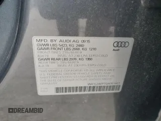 2016 Audi Q5 Premium Plus z VIN WA1L2AFP7GA051401, wystawiony jako Copart lot #60655585 z przebiegiem 96 930 mil mil oraz Czysty tytuł • Clean title. Historia ofert i sprzedaży dostępna na DreamBid. Obrazek 13.