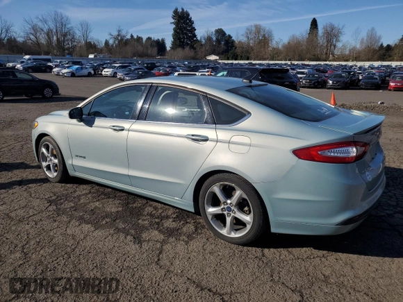 2014 Ford Fusion SE Hybrid with VIN 3FA6P0LU6ER185155, listed as a Copart auction lot 47108025 with 73,616 mi miles and Salvage title. Bid and sale history available at DreamBid. Image 2.