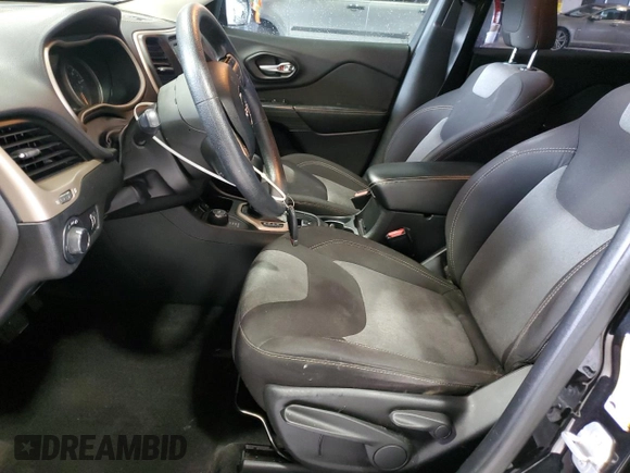 2016 Jeep Cherokee Sport with VIN 1C4PJMAB9GW121474, listed as a Copart auction lot 62475455 with 128,939 mi miles and Salvage title. Bid and sale history available at DreamBid. Image 7.