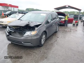 2017 Honda Odyssey EX-L с VIN 5FNRL5H66HB002837, выставлен на аукционе IAAI как лот 42244346 с пробегом 105 407 миль миль и . История ставок и продаж доступна на DreamBid. Изображение 2.