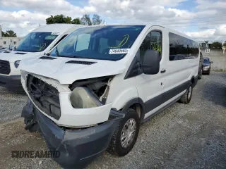 2017 Ford Transit XL with VIN 1FBZX2YM6HKA73979, listed as a Copart auction lot 74640593 with 245,464 mi miles and Salvage Title. Bid and sale history available at DreamBid. Image 1.