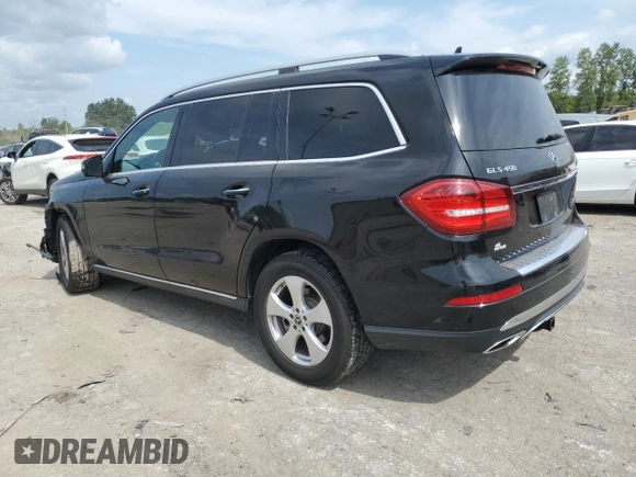 2019 Mercedes-Benz GLS 450 with VIN 4JGDF6EE5KB221135, listed as a Copart auction lot 69714564 with 99,394 mi miles and Salvage Title. Bid and sale history available at DreamBid. Image 2.