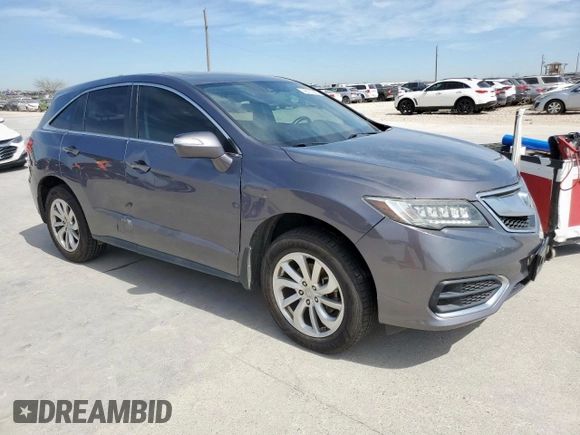 2017 Acura RDX w/Technology Pkg with VIN 5J8TB3H56HL004817, listed as a Copart auction lot 48057365 with 70,602 mi miles and Salvage Title. Bid and sale history available at carsss.com. Image 4.
