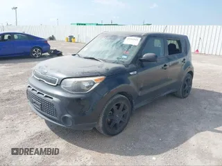 2015 Kia Soul with VIN KNDJN2A2XF7788710, listed as a IAAI auction lot 41142953 with 1 mi miles. Bid and sale history available at carsss.com. Image 2.