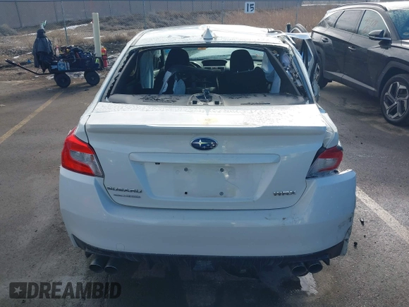 2021 Subaru WRX with VIN JF1VA1A63M9800505, listed as a IAAI auction lot 41635112 with 1 mi miles. Bid and sale history available at carsss.com. Image 16.