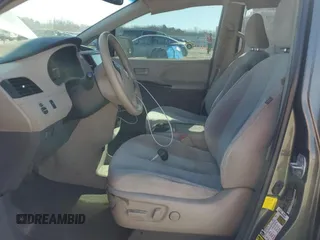 2012 Toyota Sienna LE with VIN 5TDJK3DC3CS040000, listed as a Copart auction lot 49530255 with 165,478 mi miles and Salvage Title. Bid and sale history available at carsss.com. Image 7.
