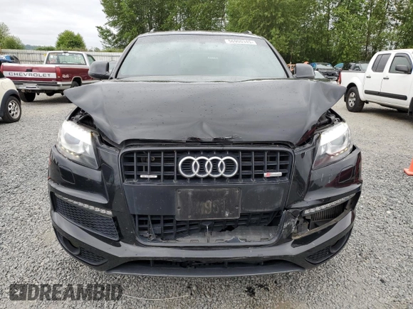 2014 Audi Q7 Prestige with VIN WA1WMAFE9ED013931, listed as a Copart auction lot 56900345 with 109,355 mi miles and Salvage title. Bid and sale history available at DreamBid. Image 5.
