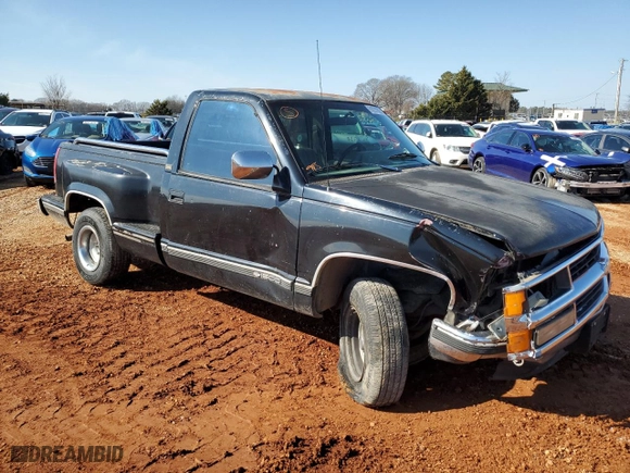 1994 Chevrolet C/K 1500 with VIN 1GCDC14K6RZ152304, listed as a Copart auction lot 89291925 with 192,530 mi miles and Salvage Title. Bid and sale history available at carsss.com. Image 4.