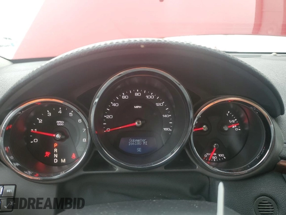 2012 Cadillac CTS Premium with VIN 1G6DS5E34C0130933, listed as a Copart auction lot 45604365 with 166,180 mi miles and Salvage Title. Bid and sale history available at DreamBid. Image 9.