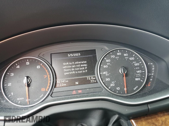 2018 Audi Q5 Premium with VIN WA1ANAFY9J2105578, listed as a Copart auction lot 55483725 with 82,141 mi miles and Salvage title. Bid and sale history available at DreamBid. Image 9.