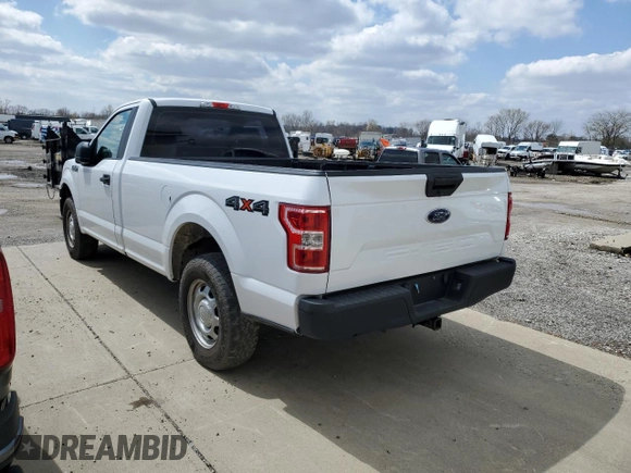 2018 Ford F-150 XL with VIN 1FTMF1EB7JKC12738, listed as a Copart auction lot 51264435 with 290,451 mi miles and Clean Title. Bid and sale history available at carsss.com. Image 2.