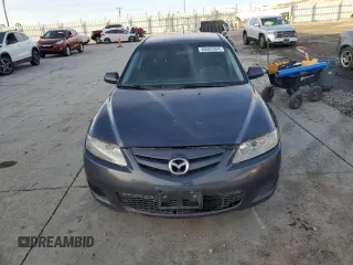 2007 Mazda 6 i Sport VE with VIN 1YVHP84C675M24095, listed as a Copart auction lot 80582564 with 196,394 mi miles and Salvage Title. Bid and sale history available at DreamBid. Image 5.