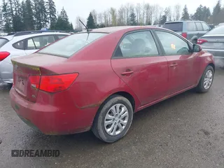 2011 Kia Forte EX with VIN KNAFU4A24B5452963, listed as a IAAI auction lot 41925159 with 90,963 mi miles. Bid and sale history available at carsss.com. Image 4.